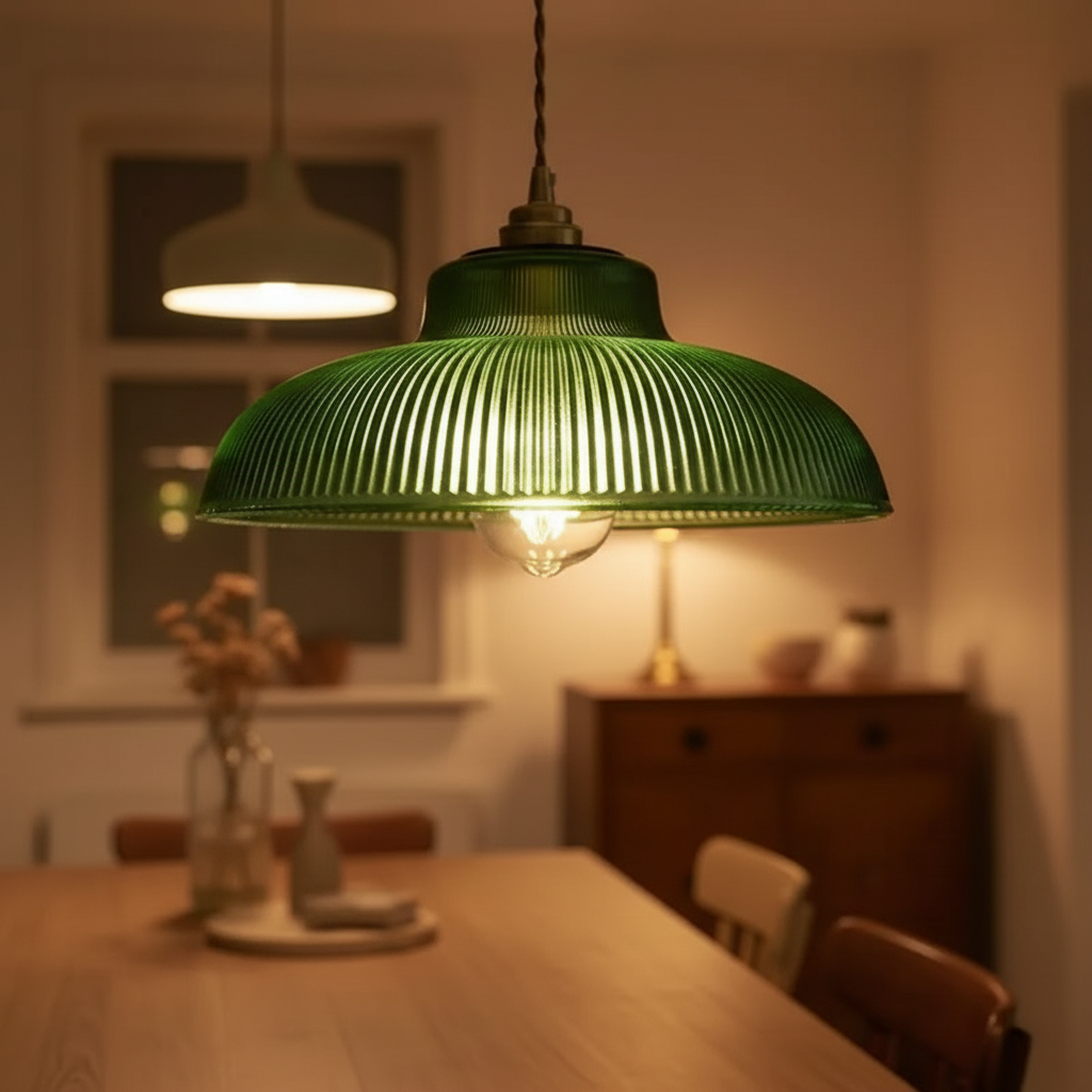 Ombelle — Suspension en verre pressé