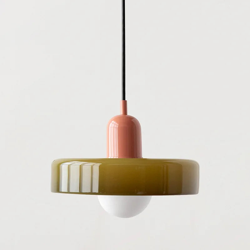 Tanaisie — Suspension disque en verre