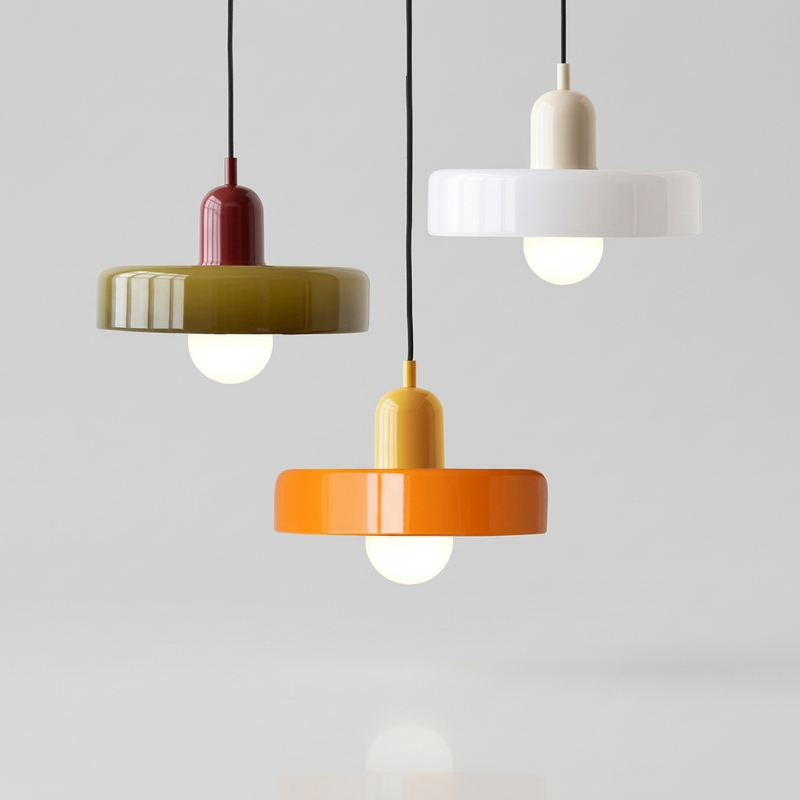 Tanaisie — Suspension disque en verre