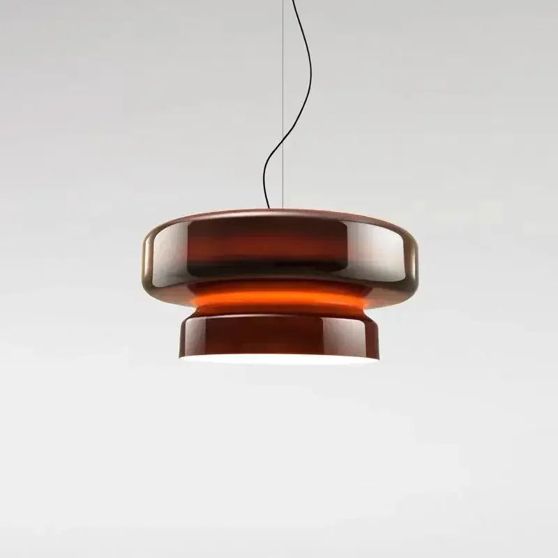 Dahlia — Suspension annulaire en verre