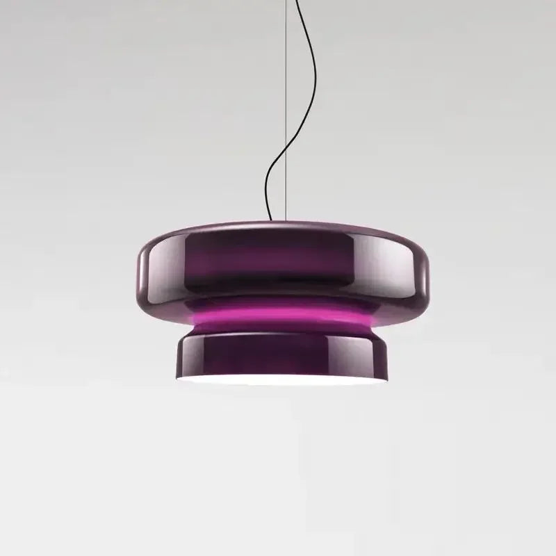 Dahlia — Suspension annulaire en verre