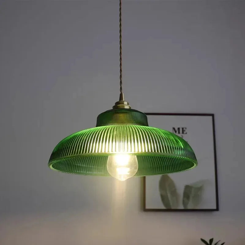Ombelle — Suspension en verre pressé — suspension, vue 1