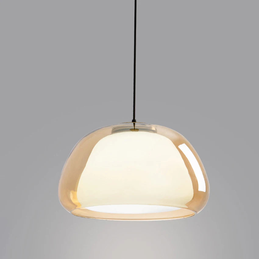 Fritillaire — Suspension cloche en verre