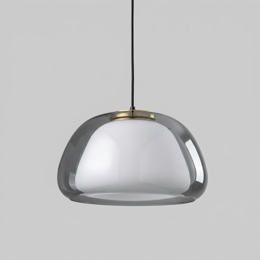 Fritillaire — Suspension cloche en verre