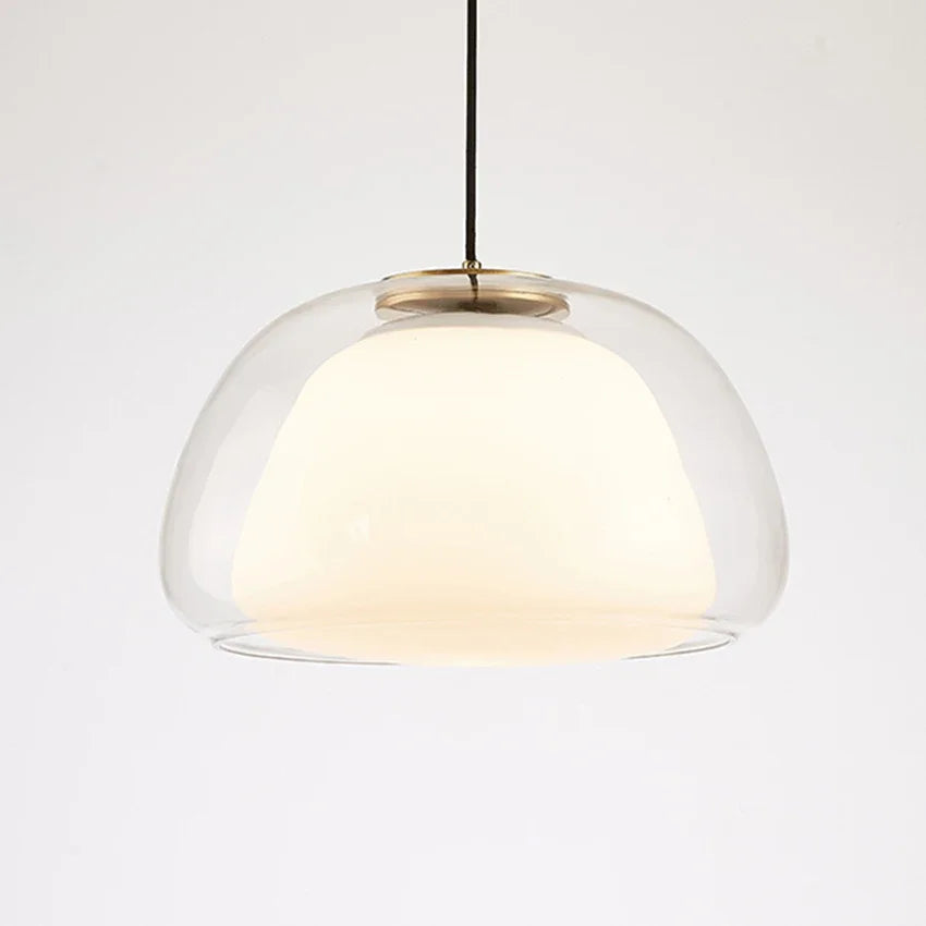 Fritillaire — Suspension cloche en verre