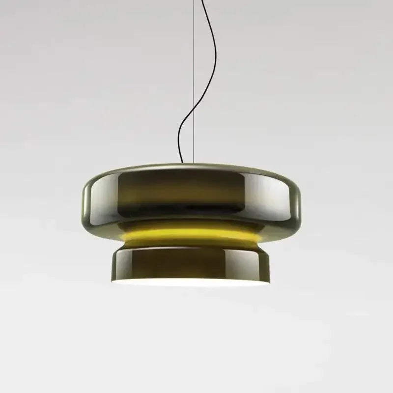 Dahlia — Suspension annulaire en verre