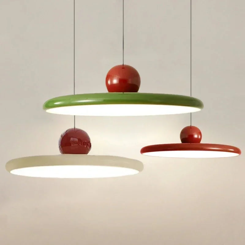 Cosmos — Suspension disque LED — suspension, vue 3