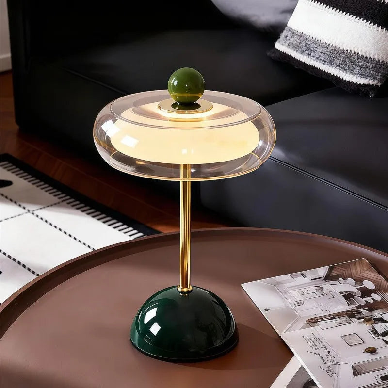 Souchet — Lampe à poser en verre