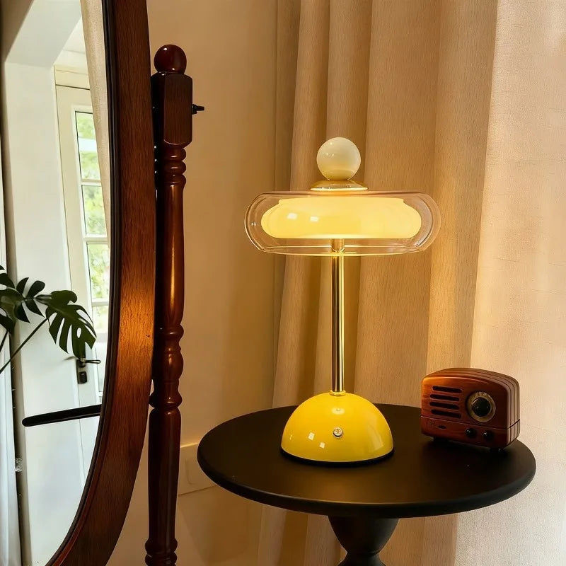 Souchet — Lampe à poser en verre