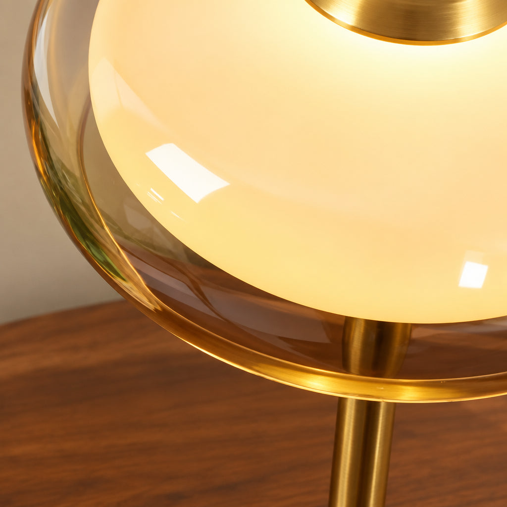 Souchet — Lampe à poser en verre