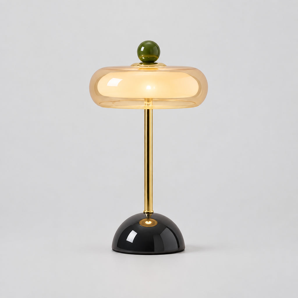 Souchet — Lampe à poser en verre