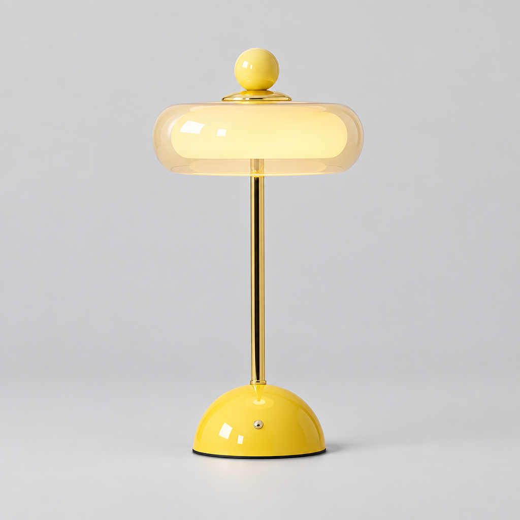 Souchet — Lampe à poser en verre