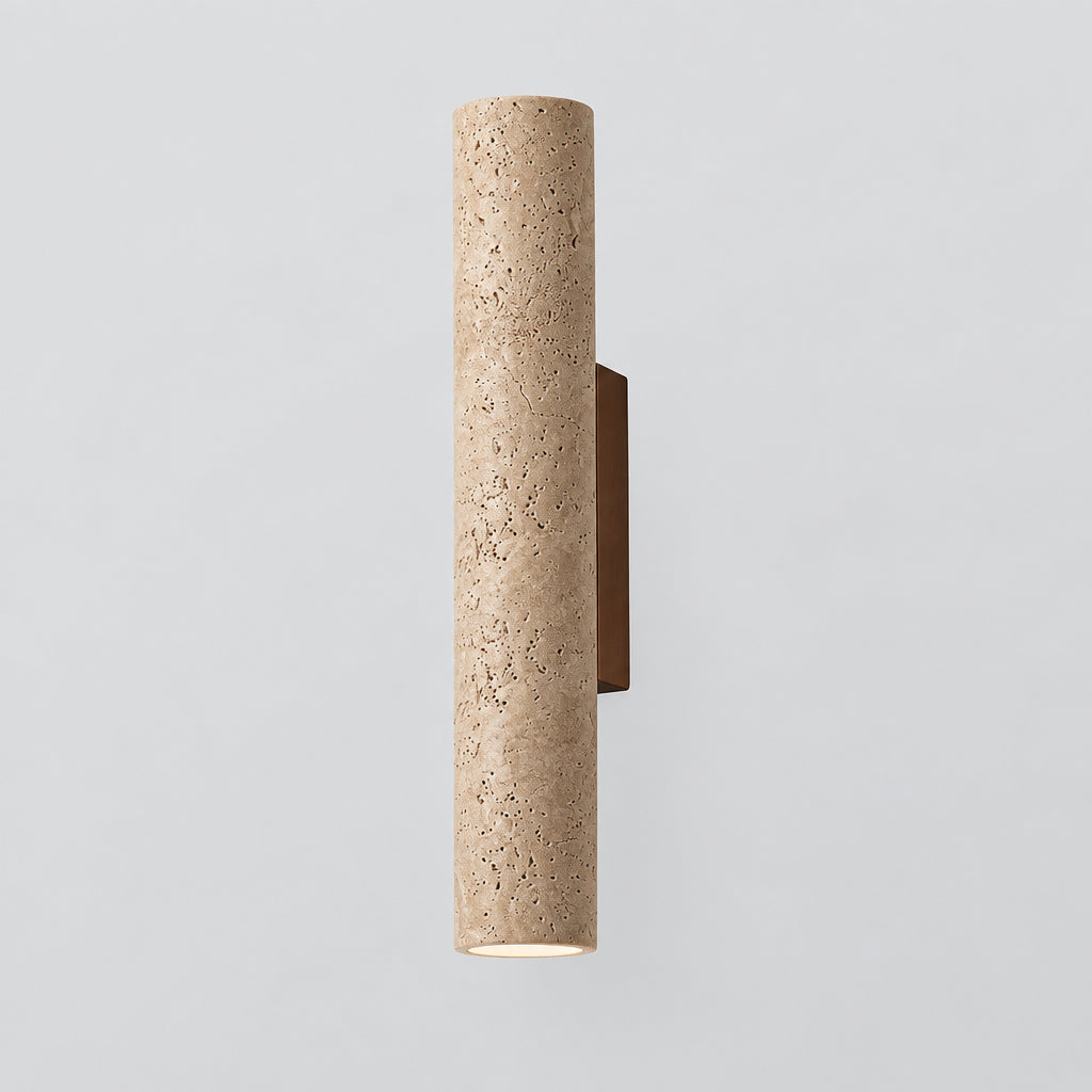 Verveine — Applique colonne en pierre